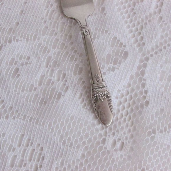 Silverplate Baby Fork FIRST LOVE Vintage Children's Cutlery Kids - Picture 5 of 8